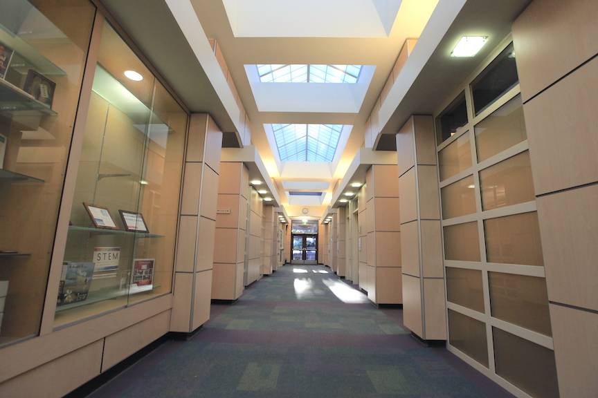 Science and Math Renovation - Main Office Hallway