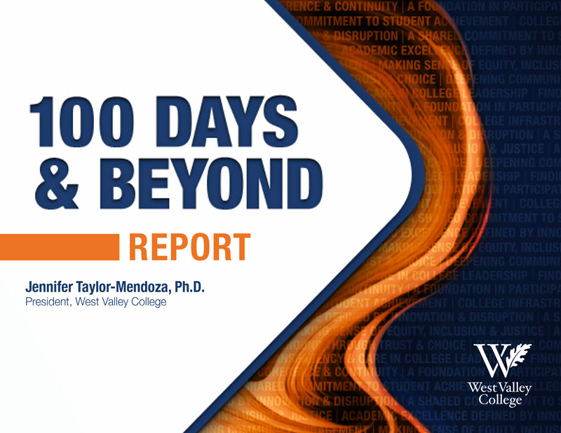 100 day report cover