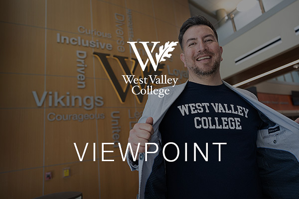 Viewpoint with WVC logo and man smiling